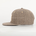 Venda por atacado personalizado de alta qualidade 6 painel tecido patch logotipo herringbone chapéu chapéu